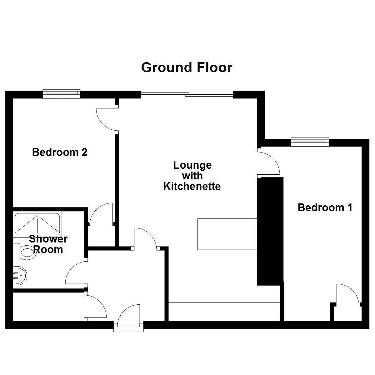 2 Bedrooms Flat for sale in Park Manor, Crieff PH7