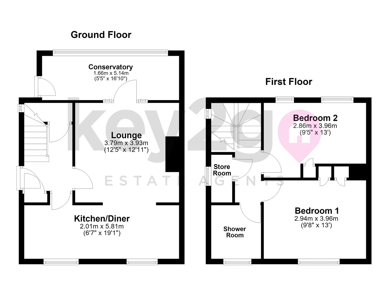 36, Alport Place, Sheffield floorplan