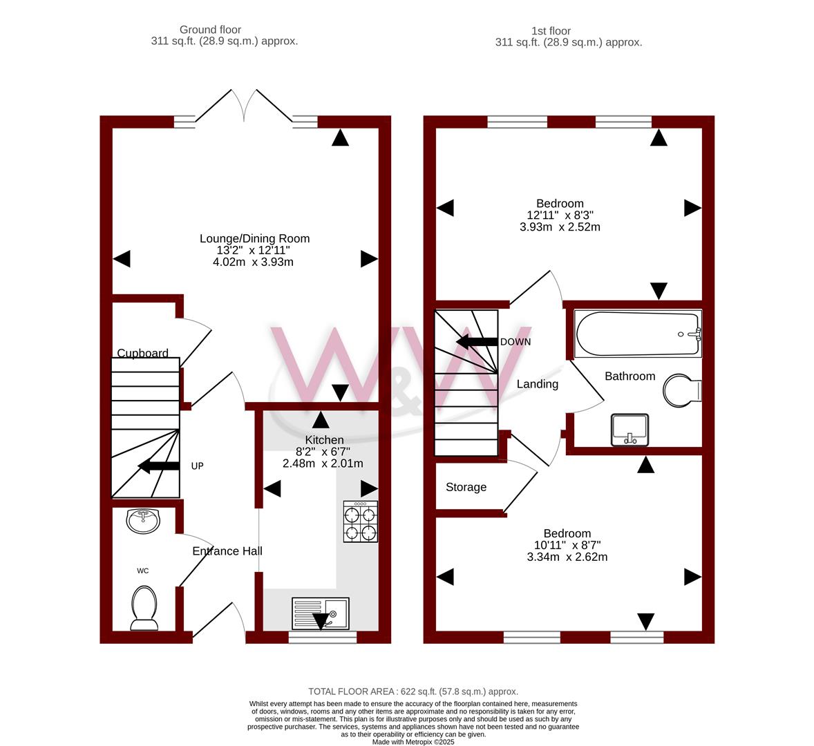 29, Tanners Brook close, Curbridge floorplan
