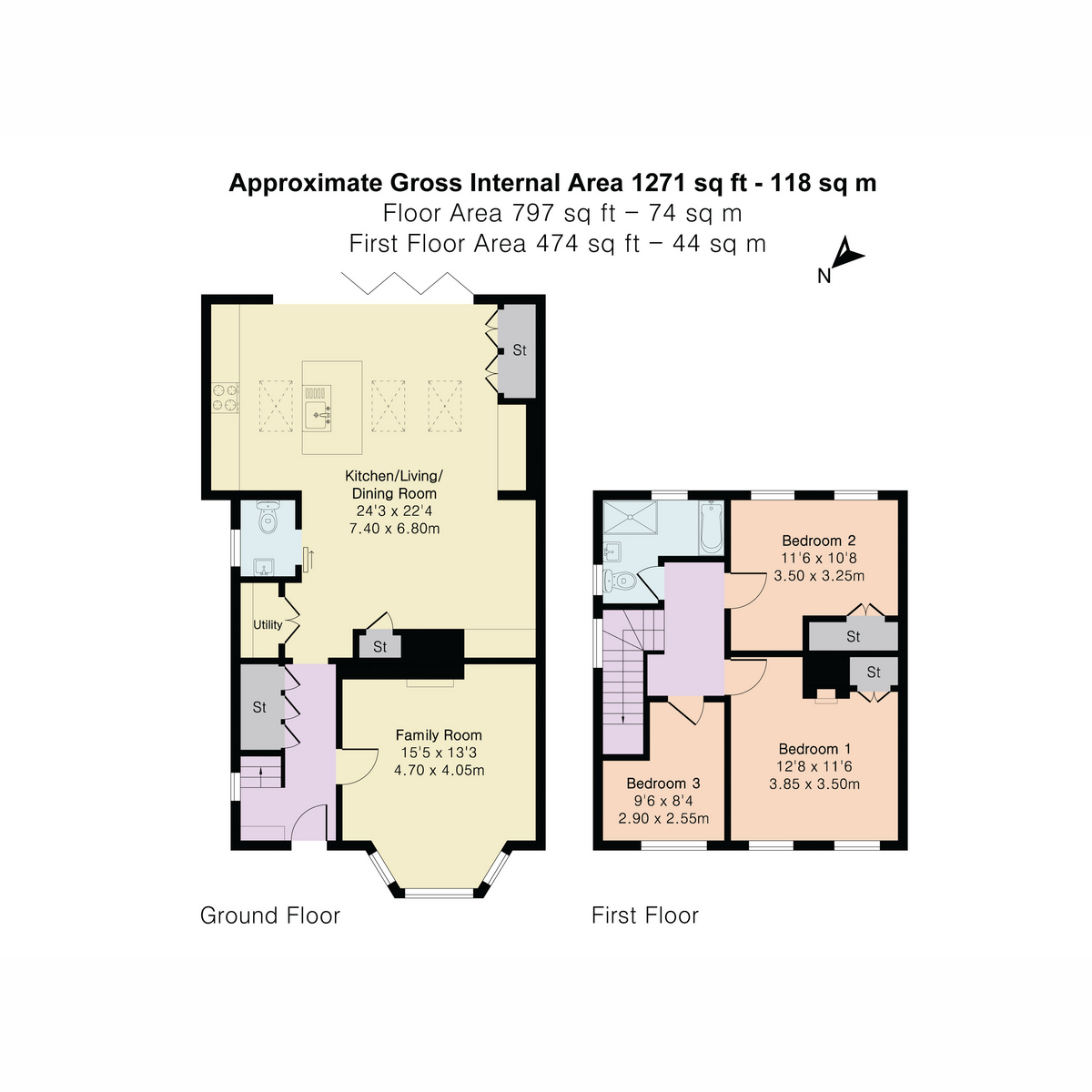 8, Oakland Way, Flackwell Heath floorplan