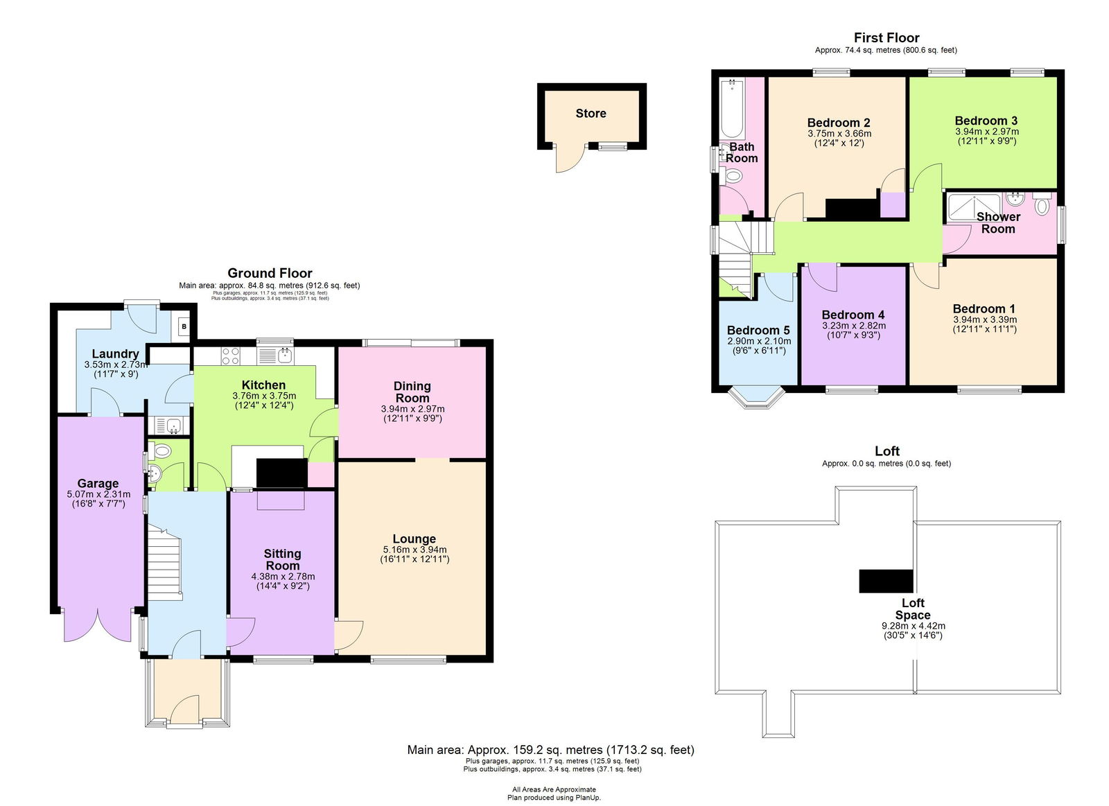 56, Castlecroft Road, Finchfield, Wolverhampton floorplan