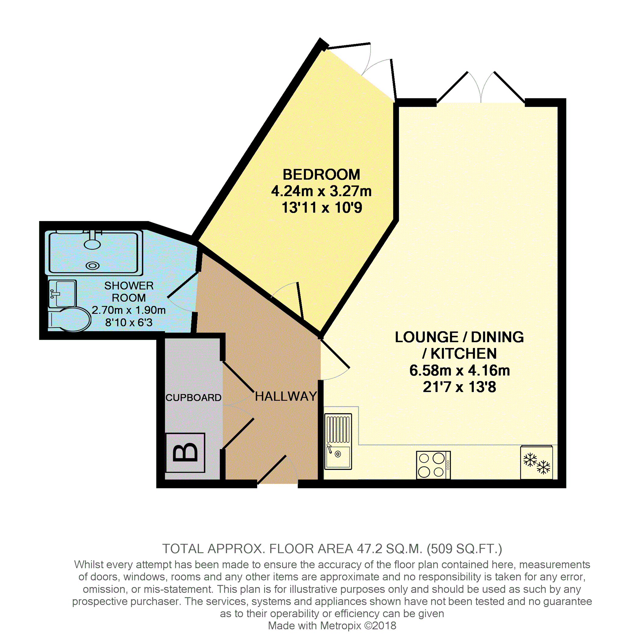 1 Bedrooms Flat for sale in 26 John Street, Luton LU1