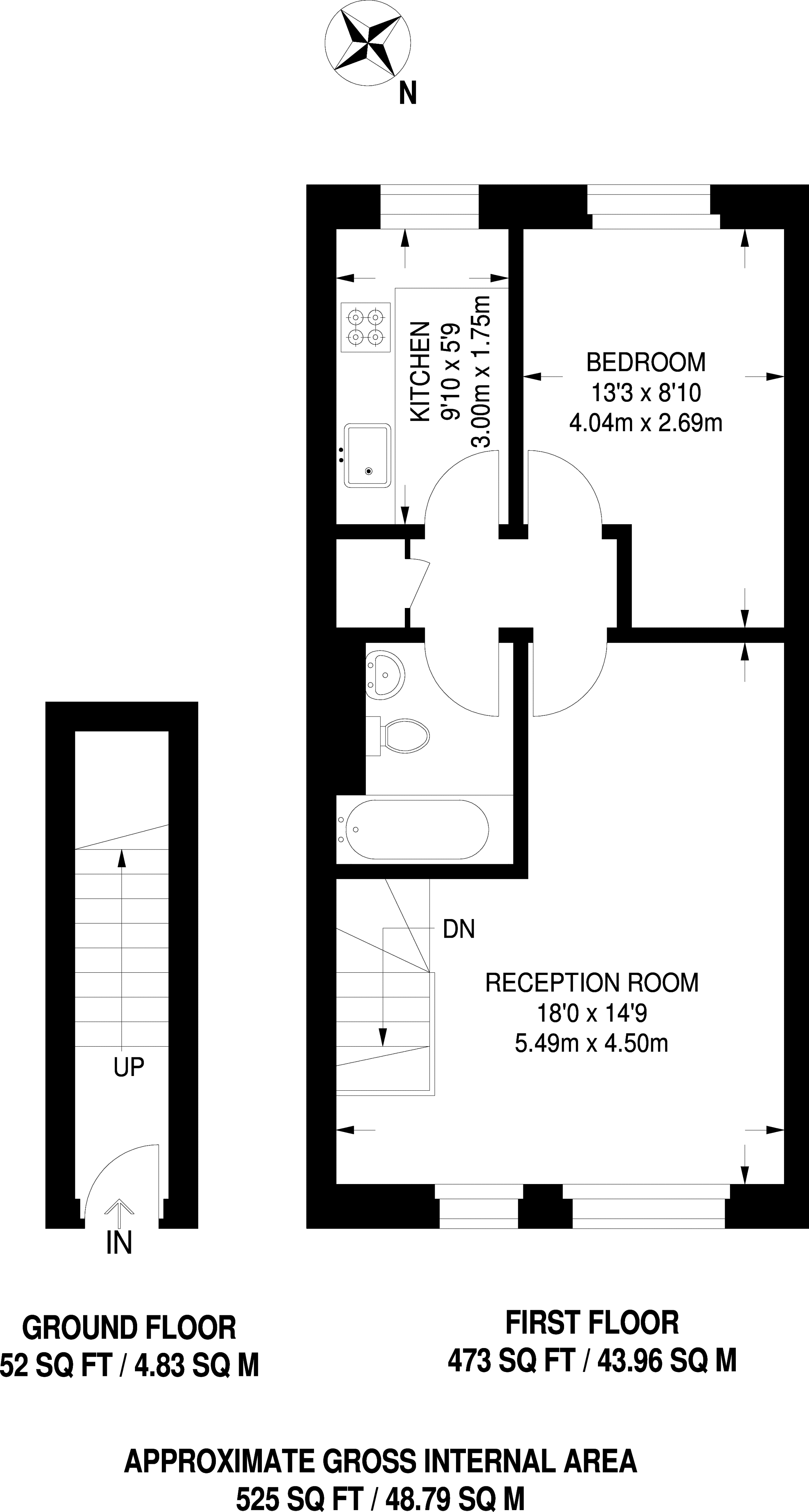 1 Bedrooms Flat to rent in Campbell Gordon Way, Gladstone Park NW2