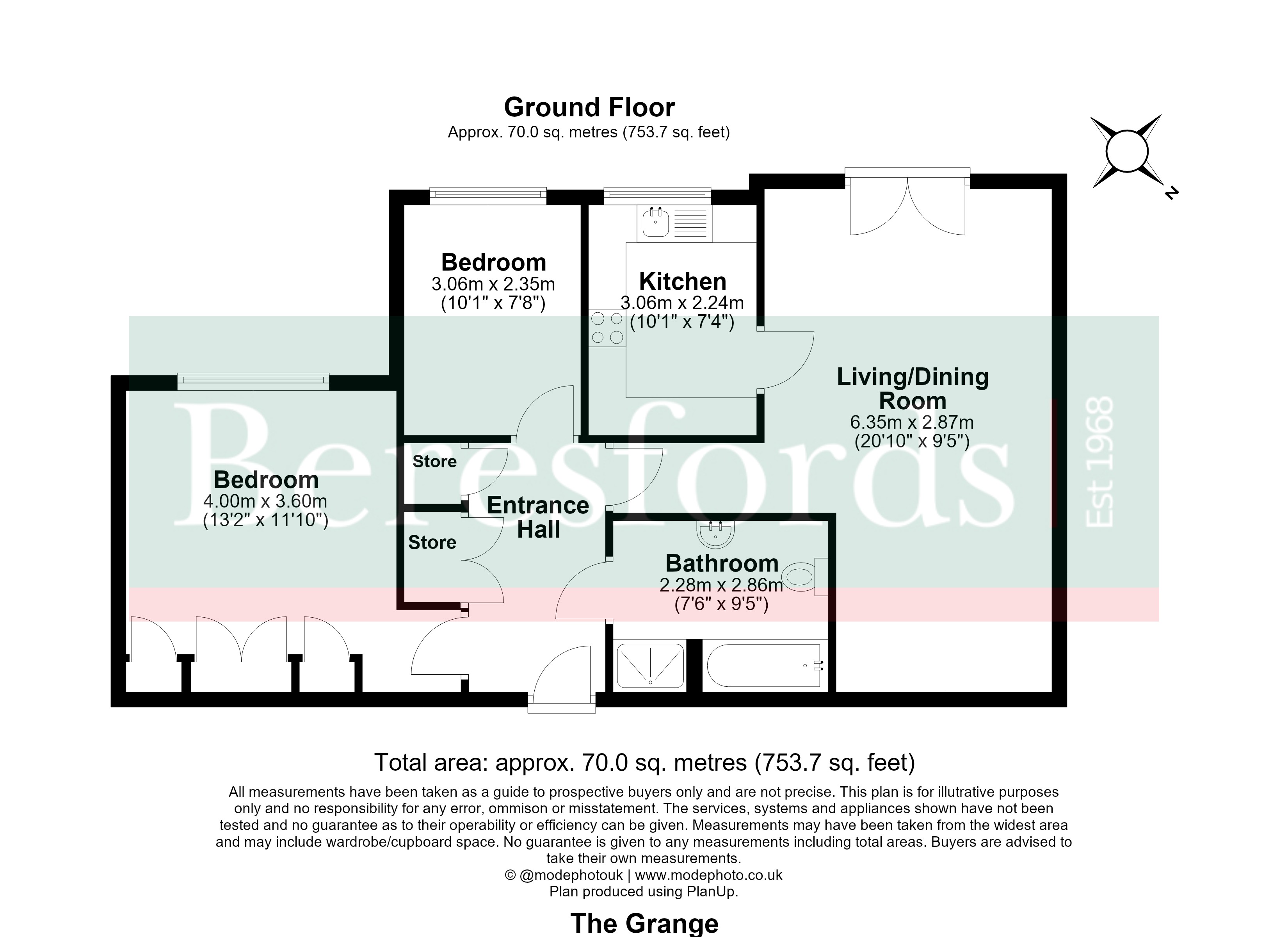 7, The Grange, 126, Stock Road, Essex floorplan