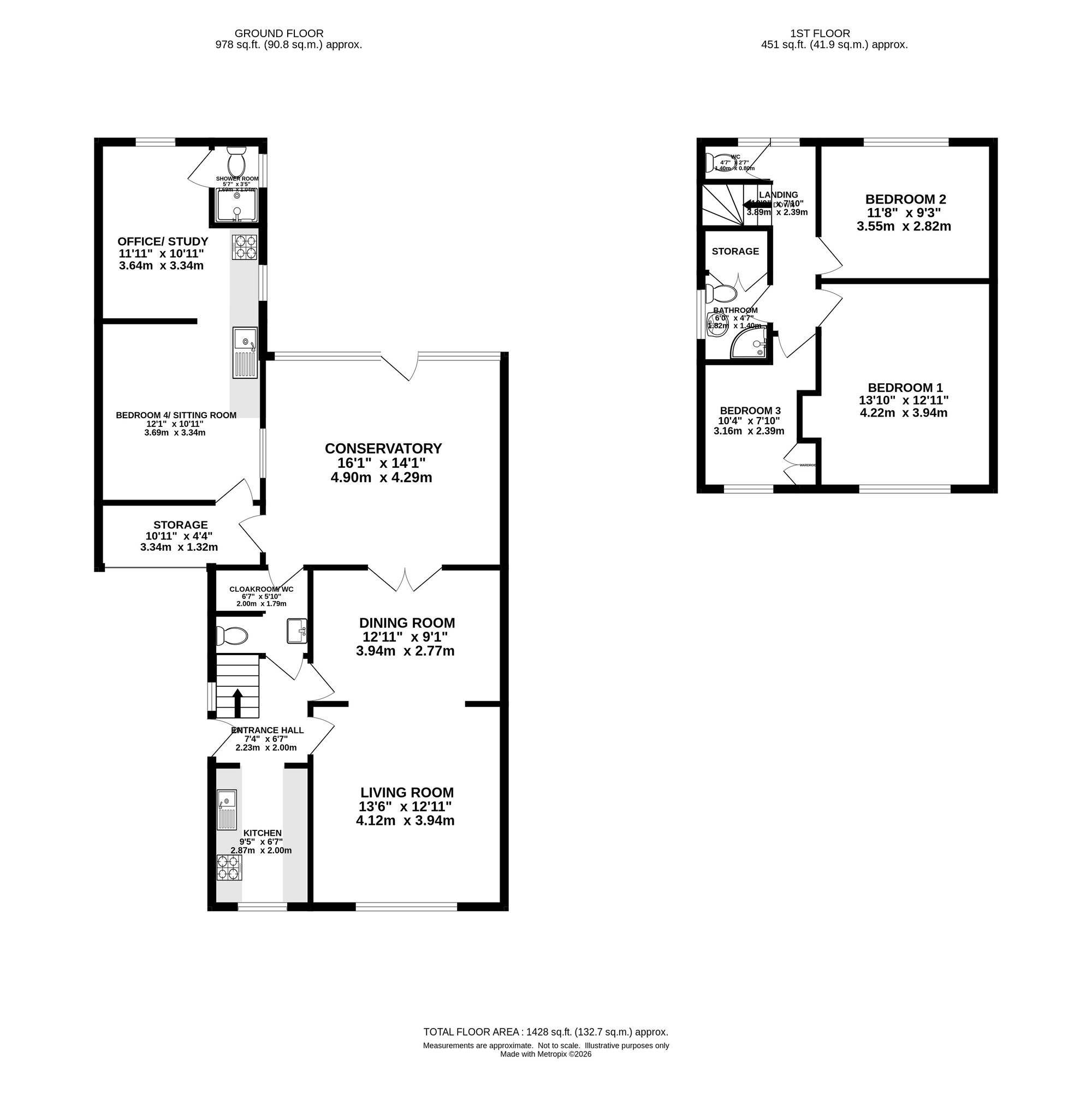 16 Thurlwood Avenue, Manchester floorplan