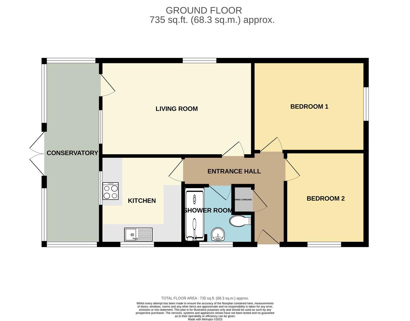 3, Murton Close, Cambridge floorplan