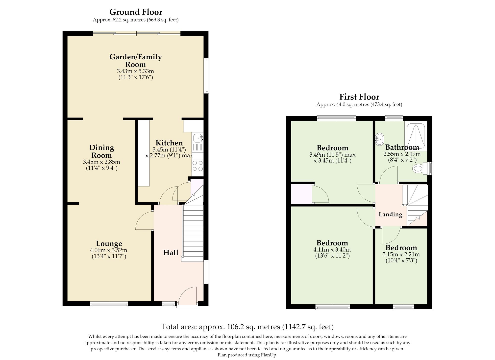 84, Charles Avenue, Norwich floorplan