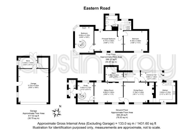 Jack of Clubs Cottage, Eastern Road,, Haywards Heath floorplan