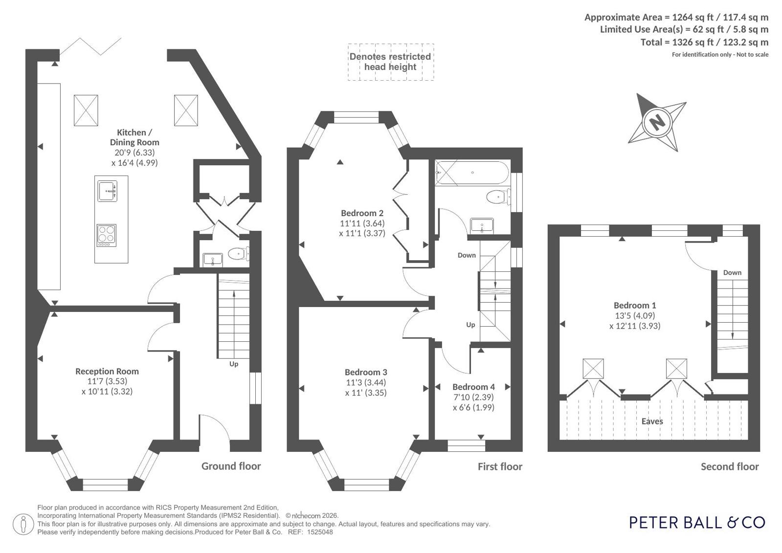 12, Naunton Way, Gloucestershire floorplan