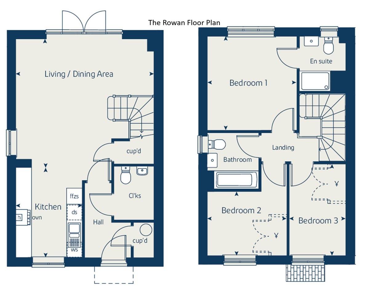 Buckley Place, The Street, Hullavington floorplan