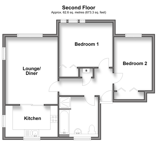Saddlers Mews, Ramsgate floorplan