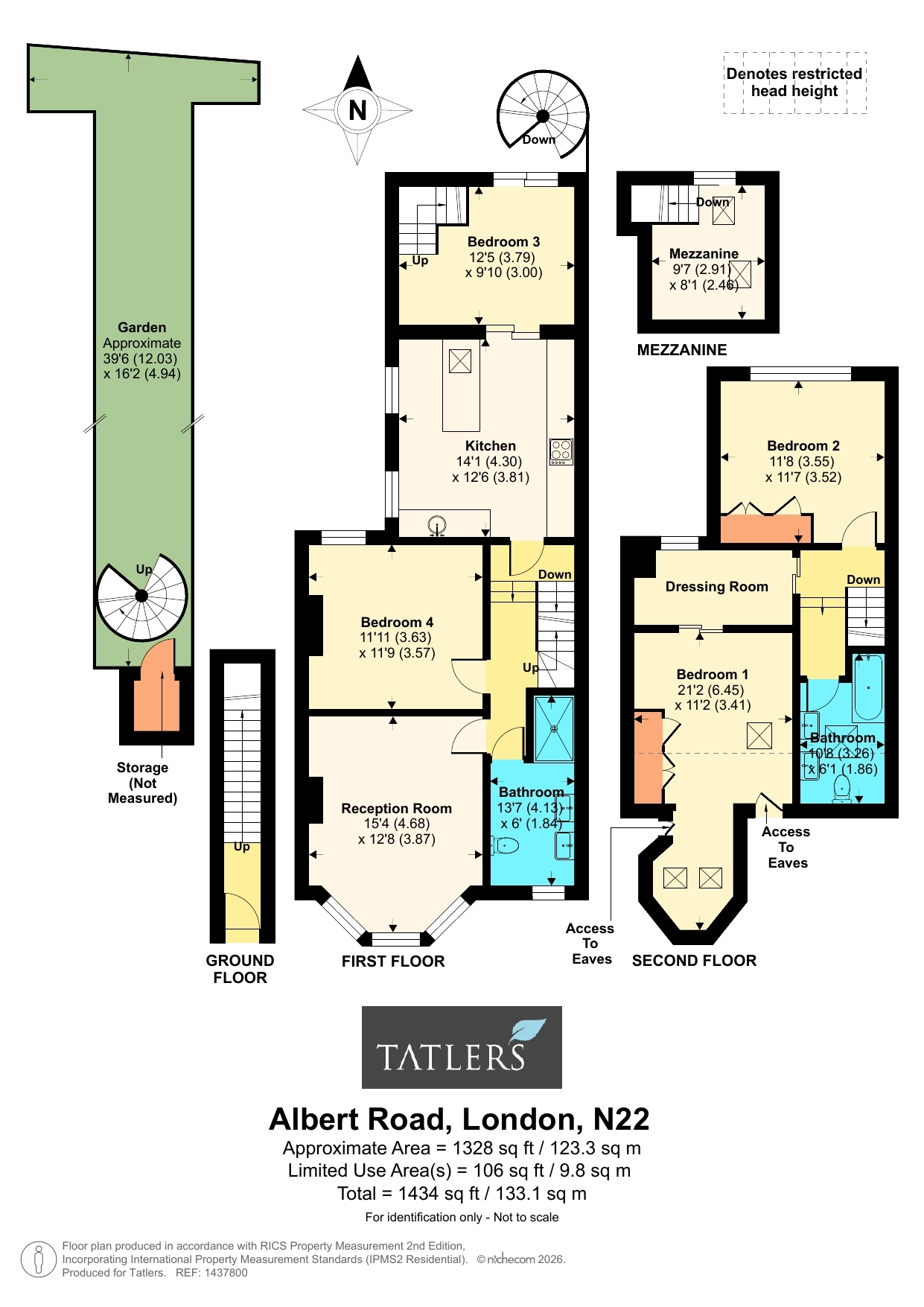 46, Albert Road, London floorplan