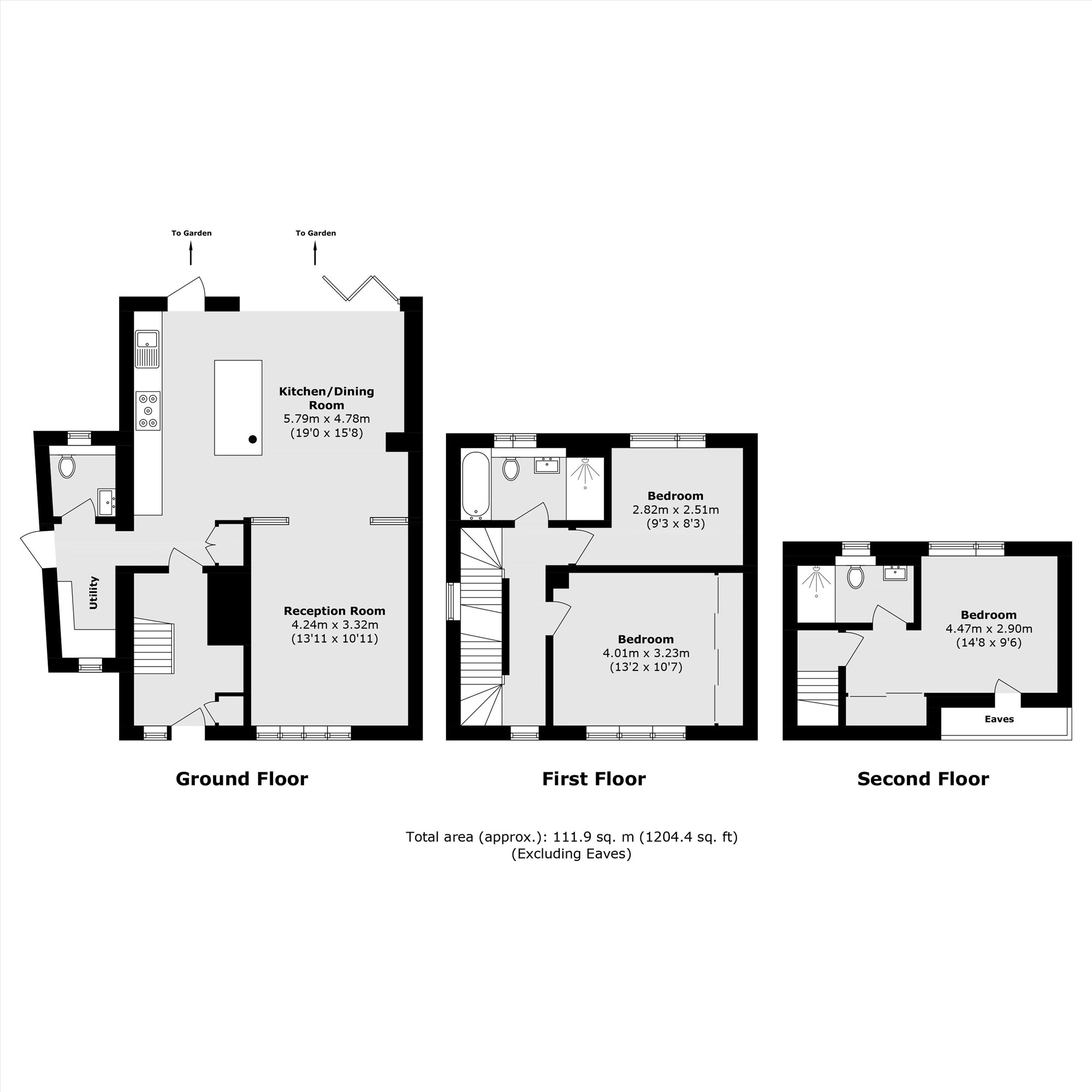 72, Field Lane, Teddington floorplan