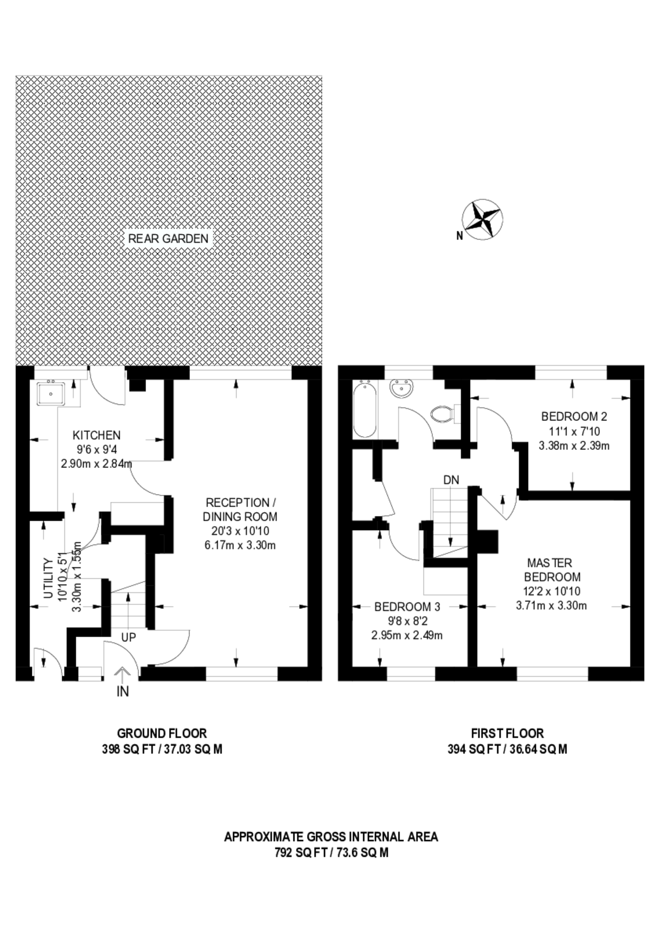 Fords Park Road, Canning Town floorplan