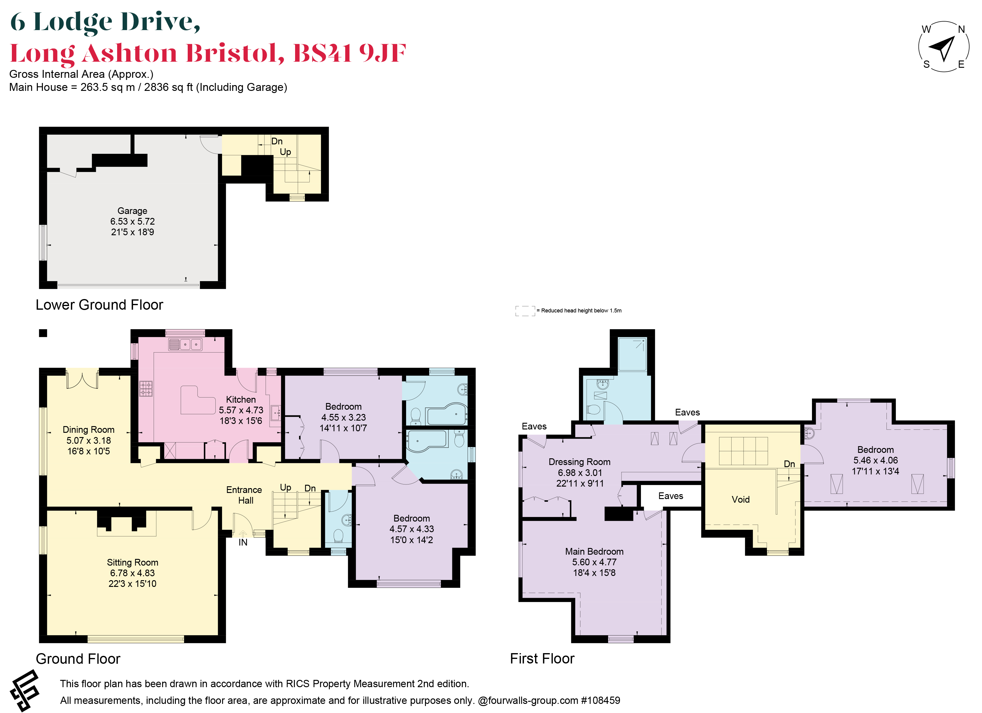 6, Lodge Drive, Bristol floorplan
