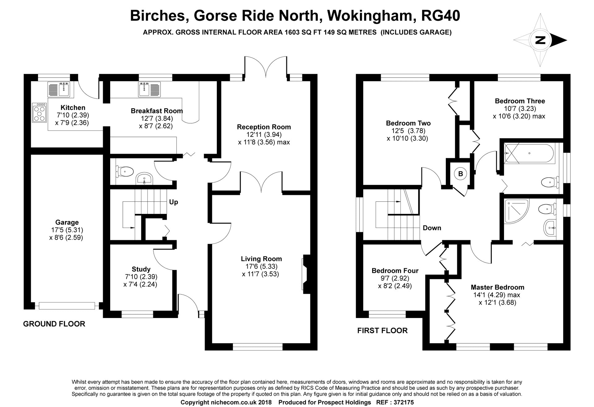 4 Bedrooms Detached house for sale in Gorse Ride North, Finchampstead, Wokingham, Berkshire RG40