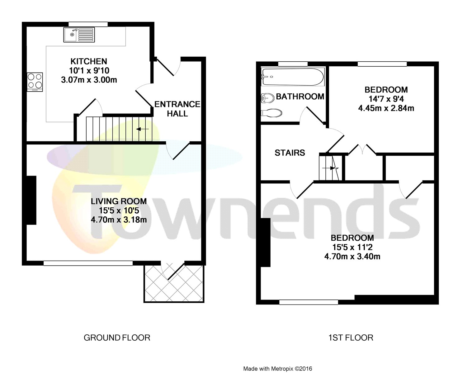 2 Bedrooms Flat for sale in Warminster Gardens, South Norwood, London SE25