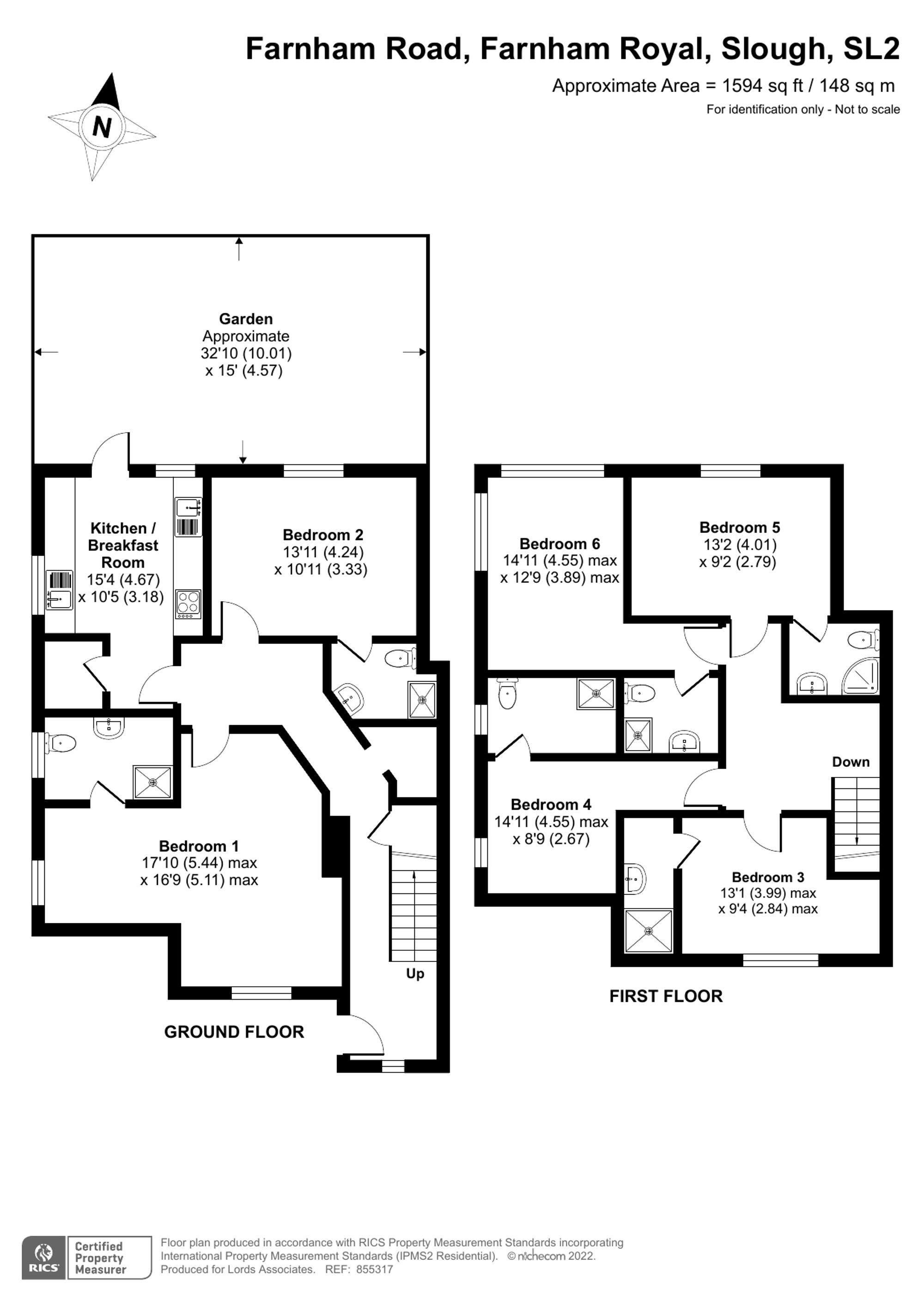 379 Farnham Road, Slough floorplan