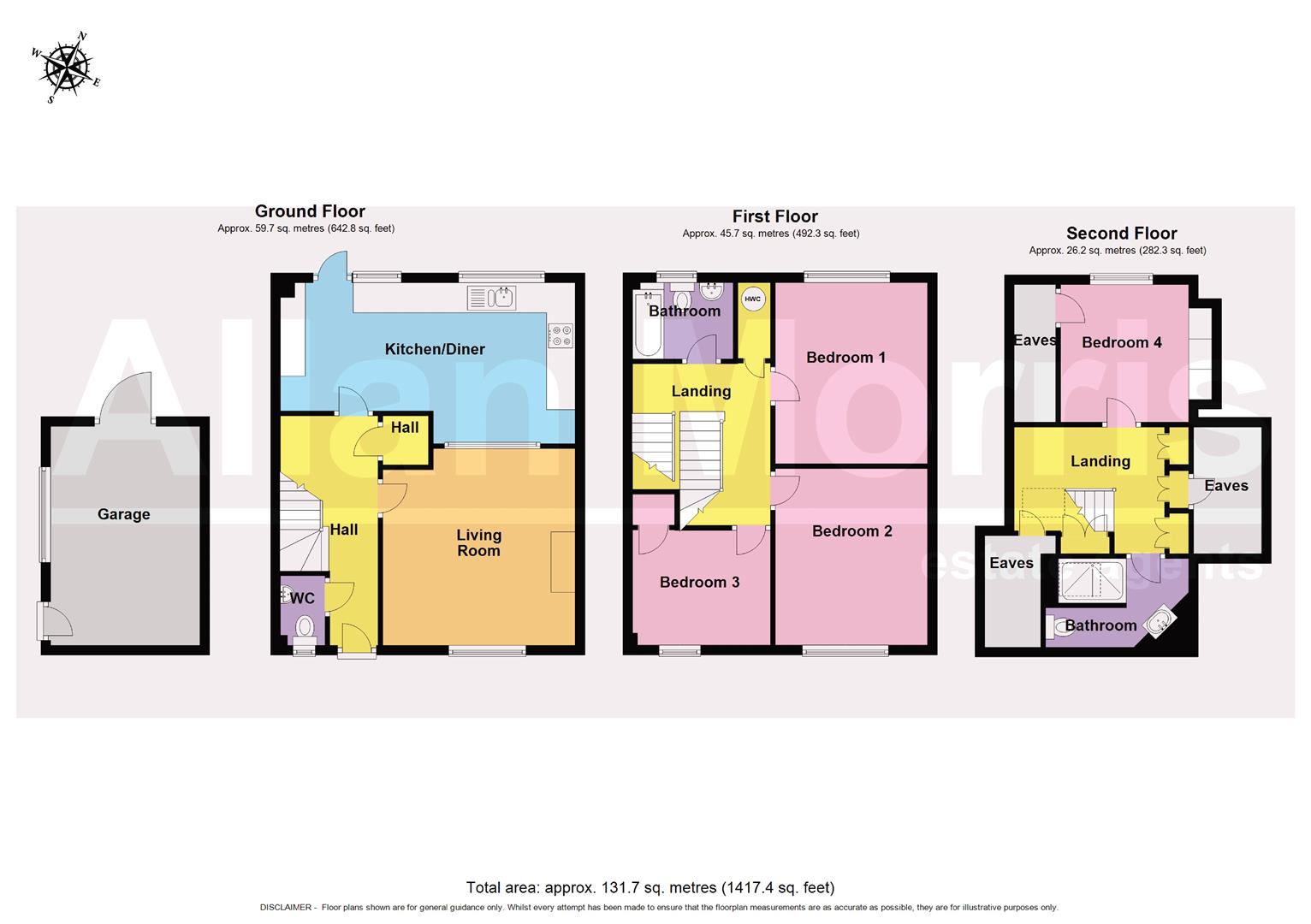 Upton Road, Callow End, Worcester WR2, 4 bedroom semidetached house