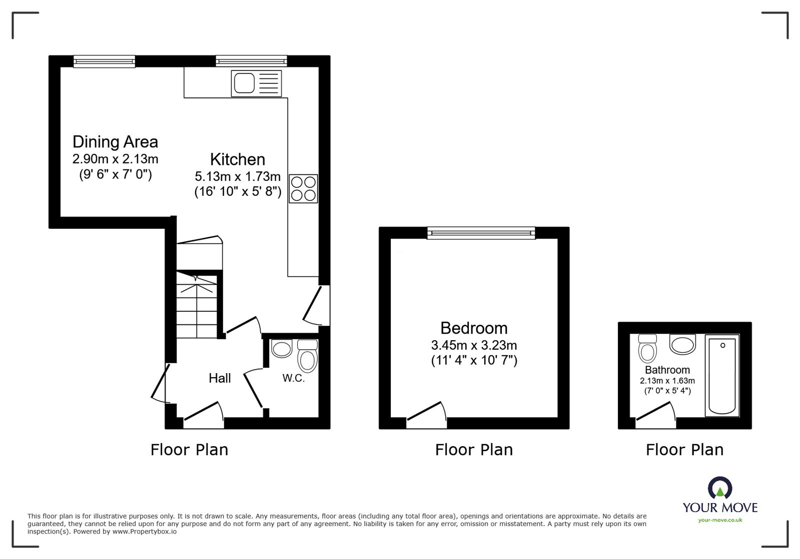 Room 2, 95, Heathfield Road, Manchester floorplan