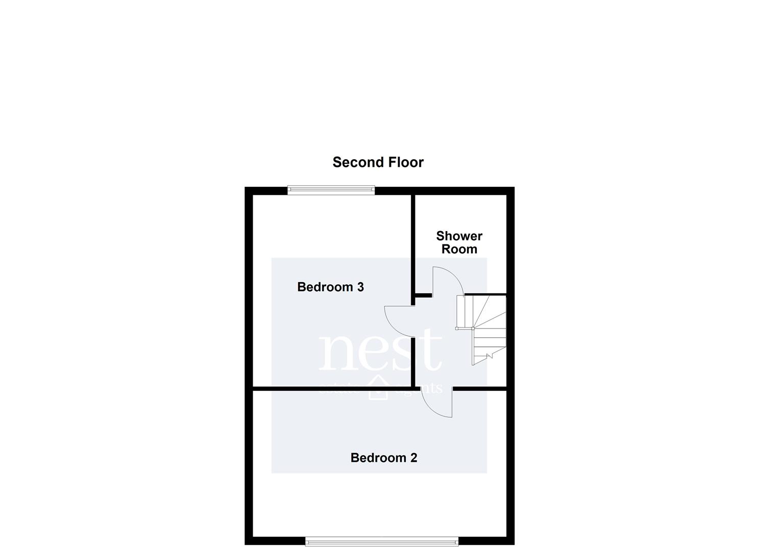 21, Cranmer Close, Leicester floorplan