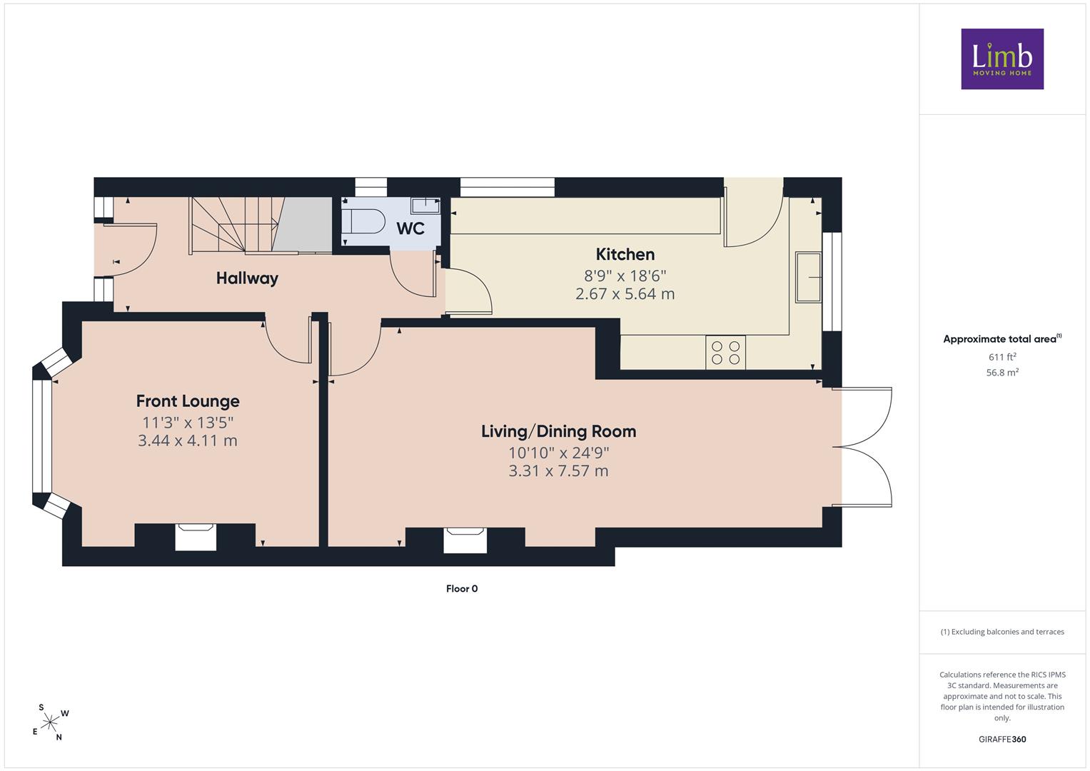 54, Gibson Lane South, Melton floorplan