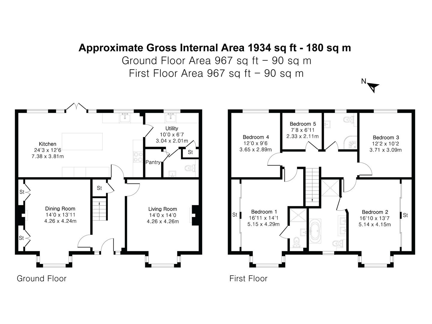 Cheston House, London Road, Great Chesterford floorplan