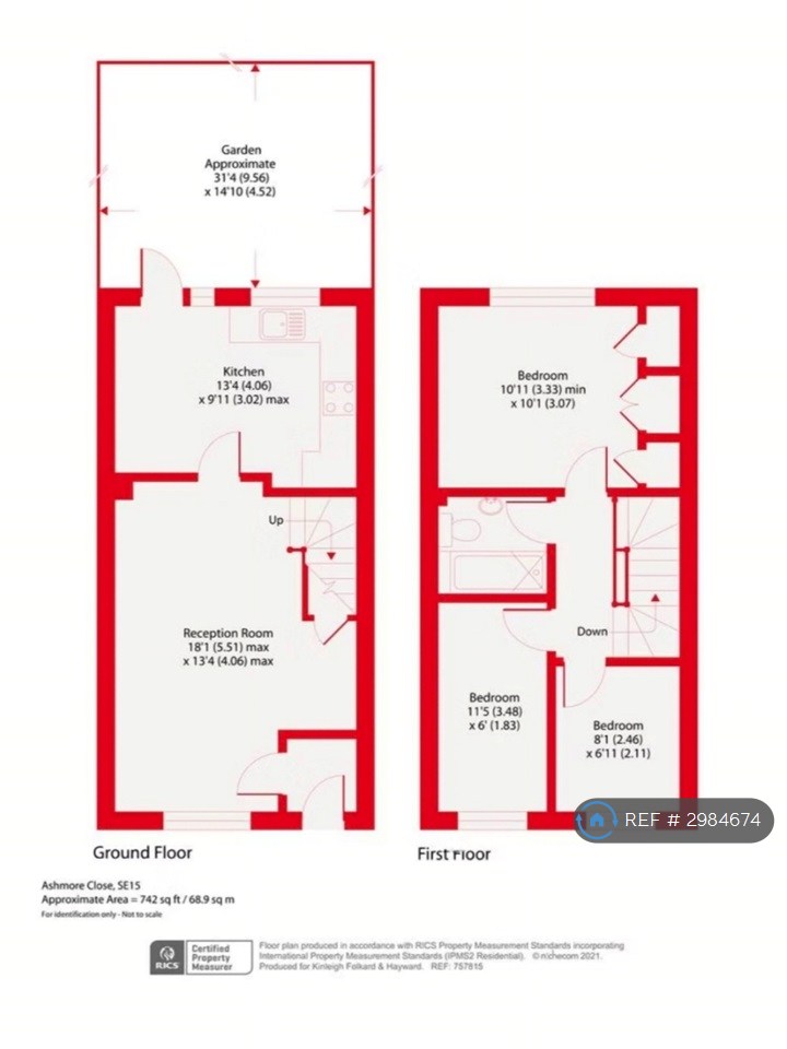 Ashmore Close, London floorplan