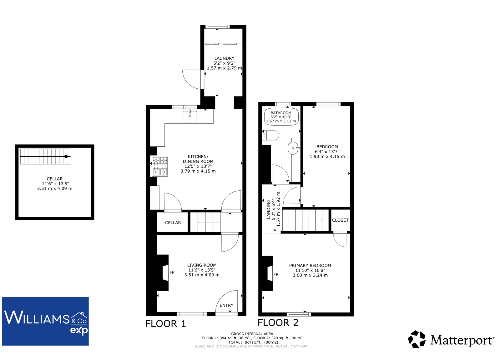 80, Cromwell Street, Sheffield floorplan