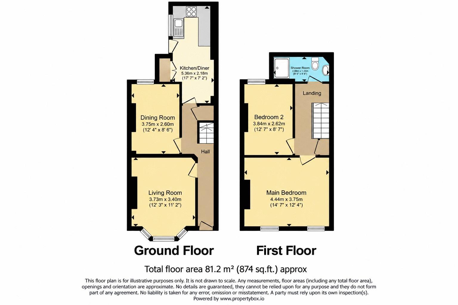 Beatrice Avenue, Plymouth floorplan