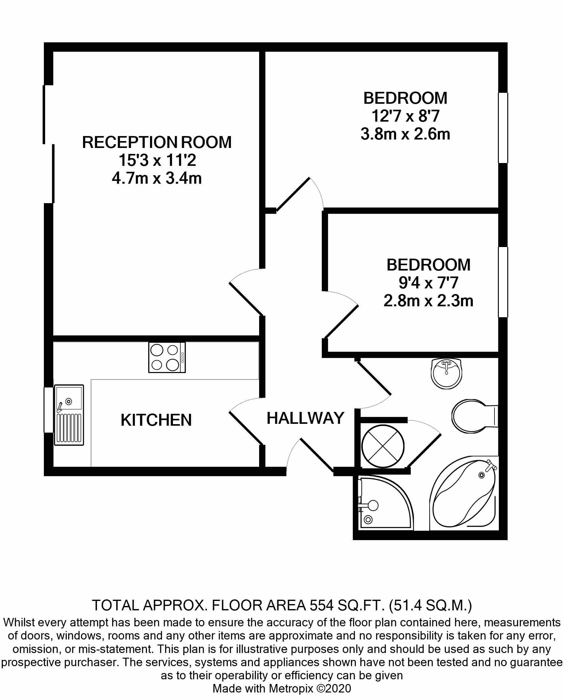 18, Castleview Gardens, High Wycombe floorplan