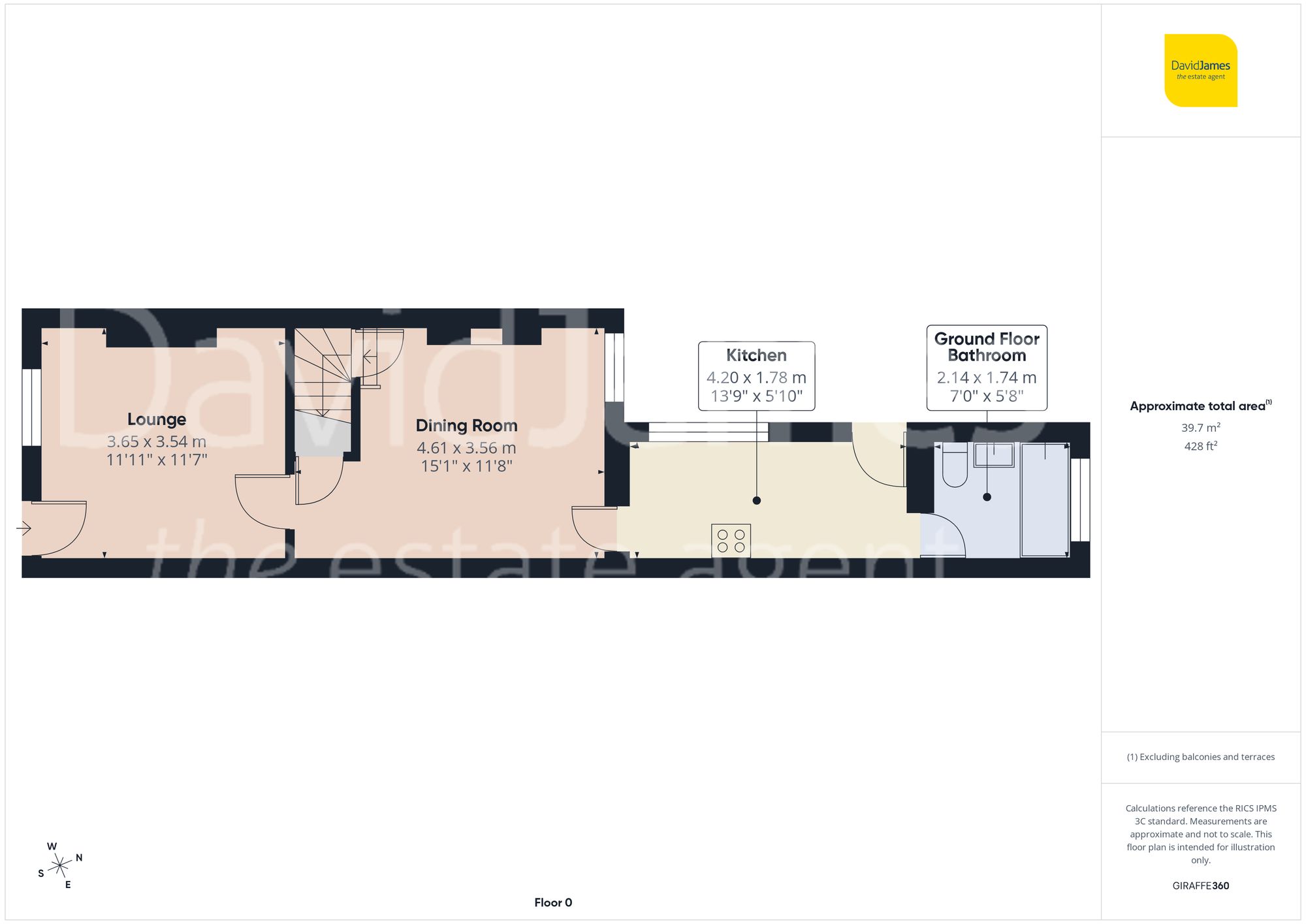 2 Cooper Street, Nottingham floorplan