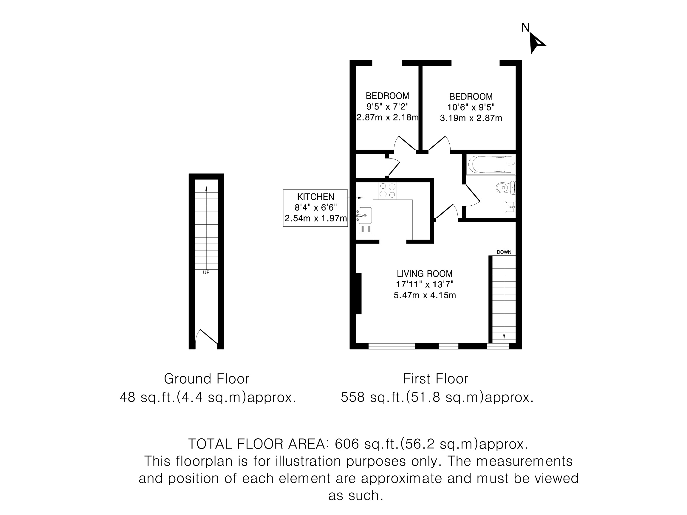 Blacksmiths Row, High Street, St Albans floorplan