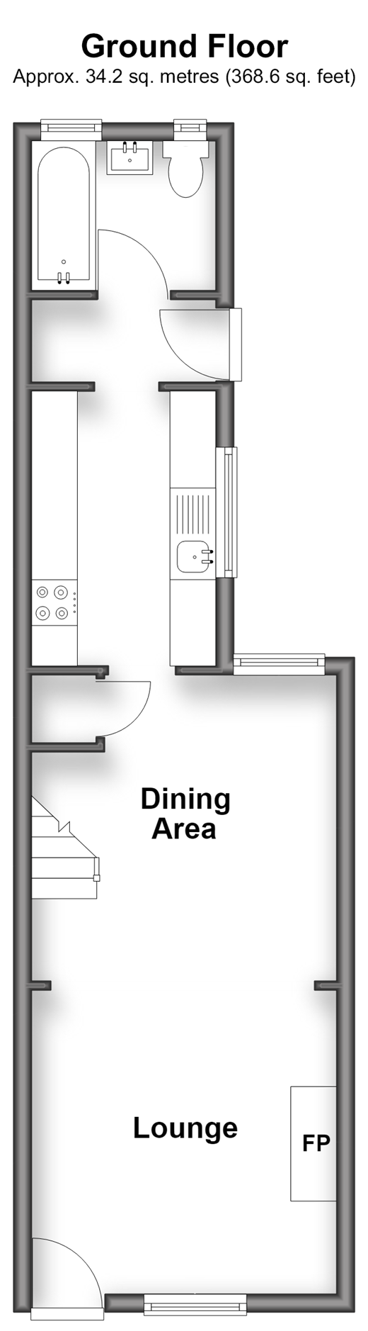 Church Street Cliffe, Rochester floorplan