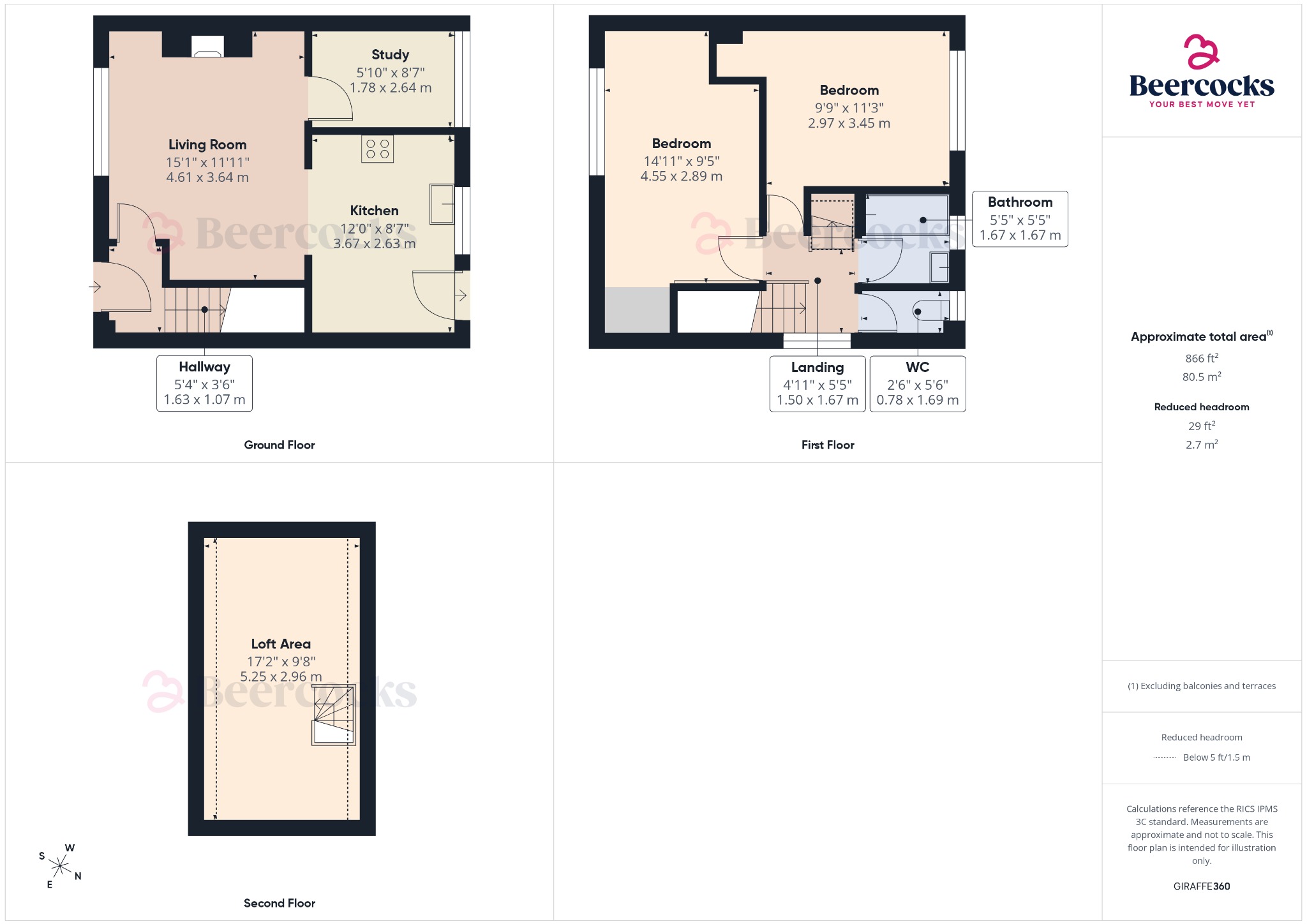 64, Bexhill Avenue, Hull floorplan