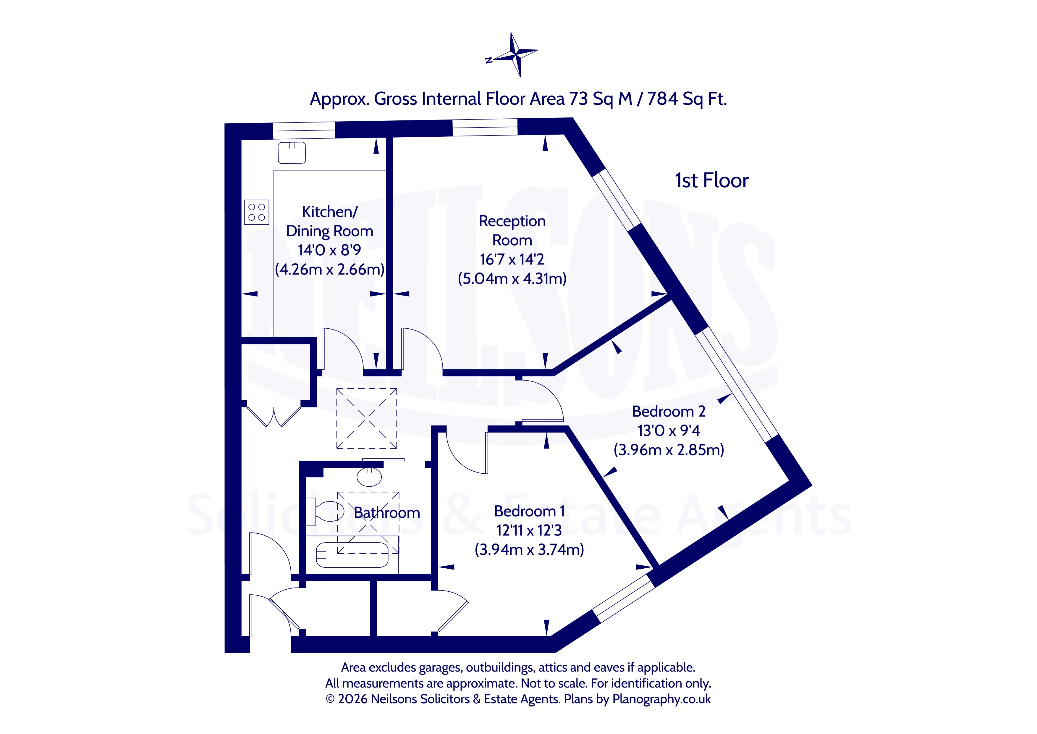 67/2, Telford Road, Edinburgh floorplan