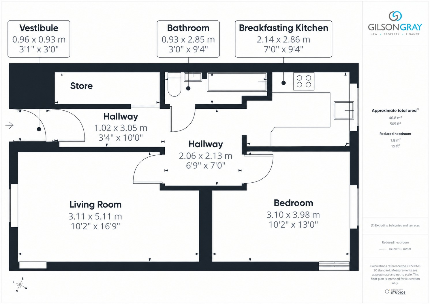 21, Ashville Terrace, Edinburgh floorplan