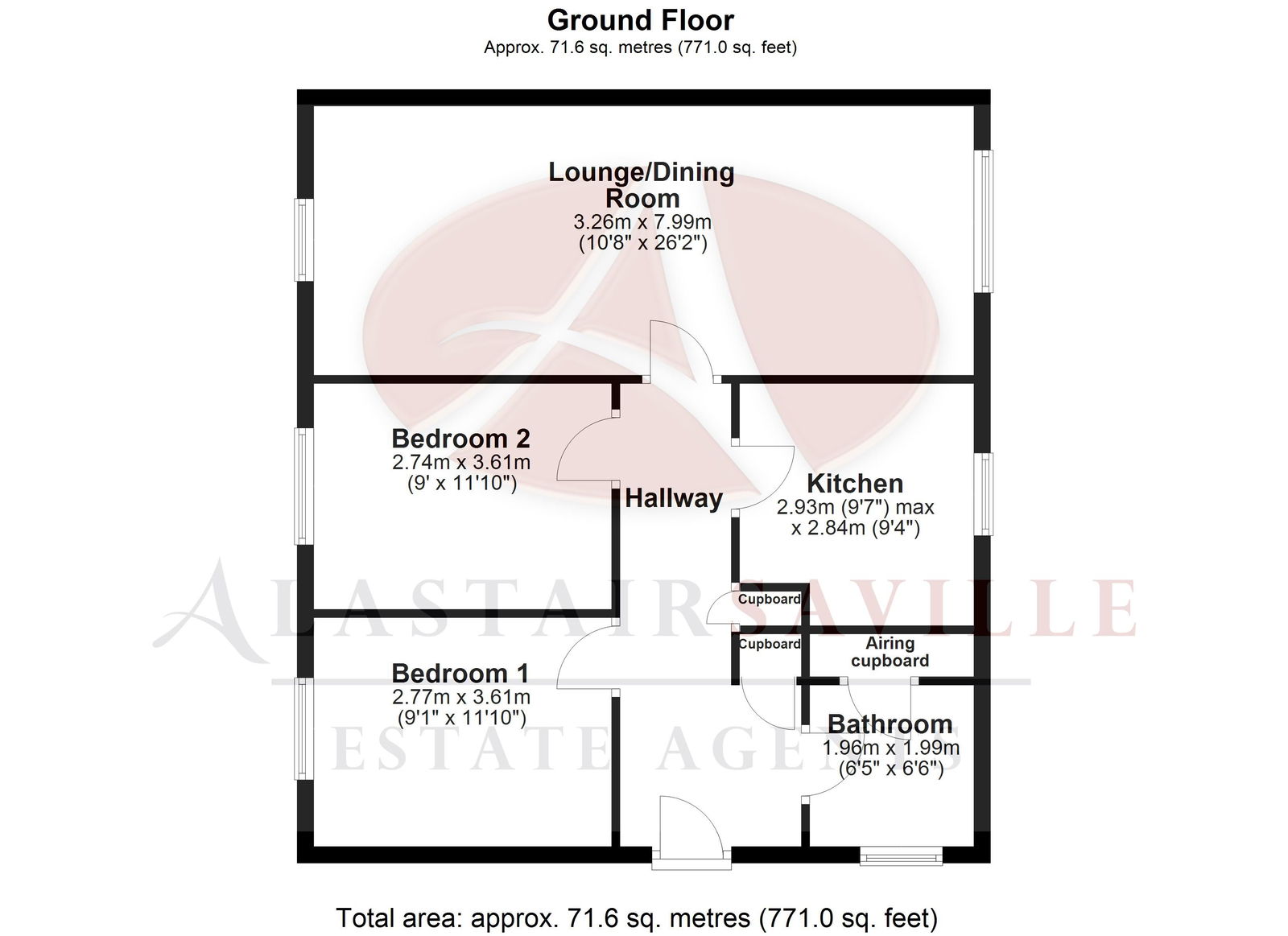 27, Green Park, Bootle floorplan