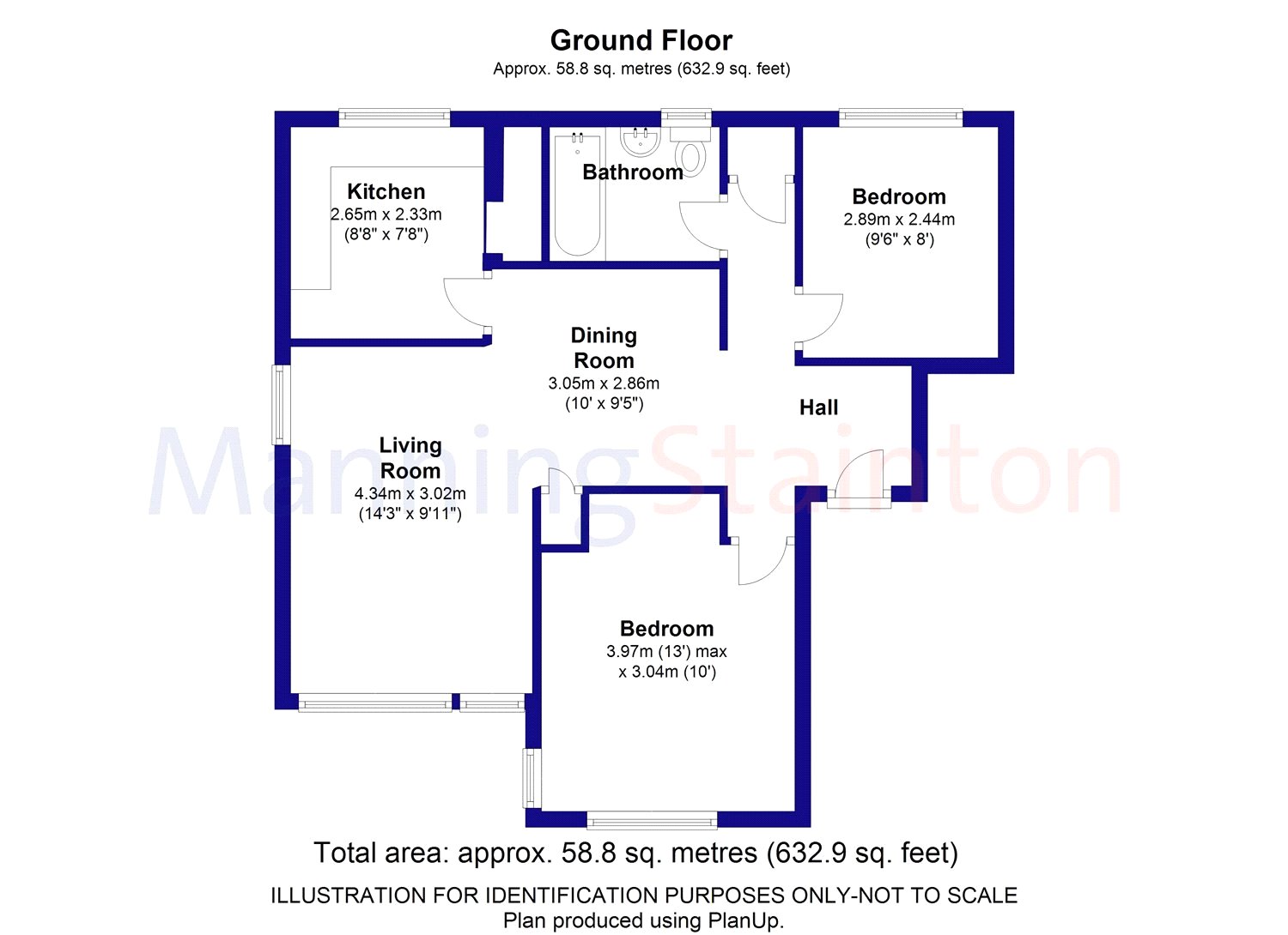 2 Bedrooms Flat to rent in Blackmoor Court, Leeds, West Yorkshire LS17