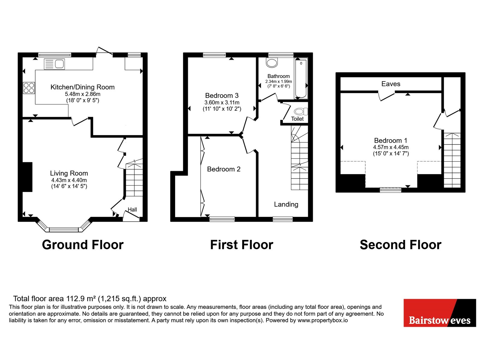 56, Courtenay Road, Kent floorplan