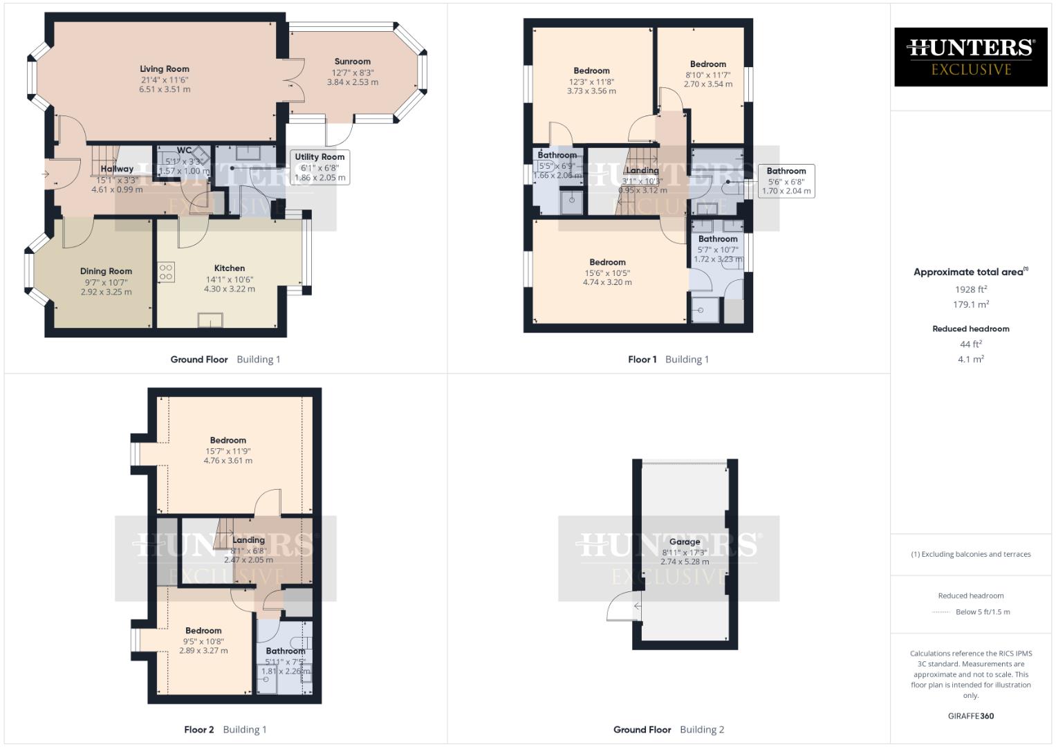 73, Waterdale Close, Bridlington floorplan