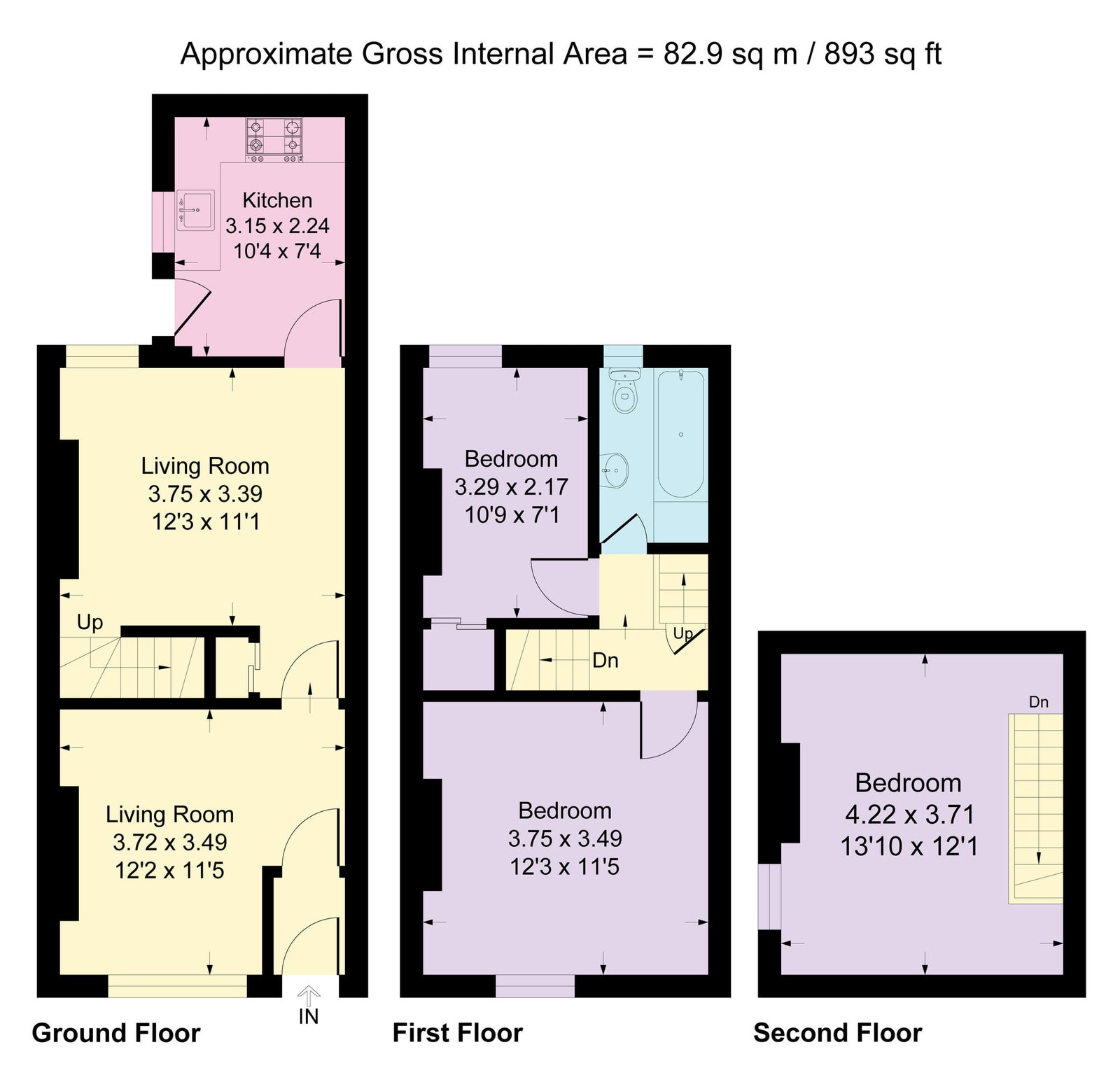 Barlow Road, Manchester floorplan