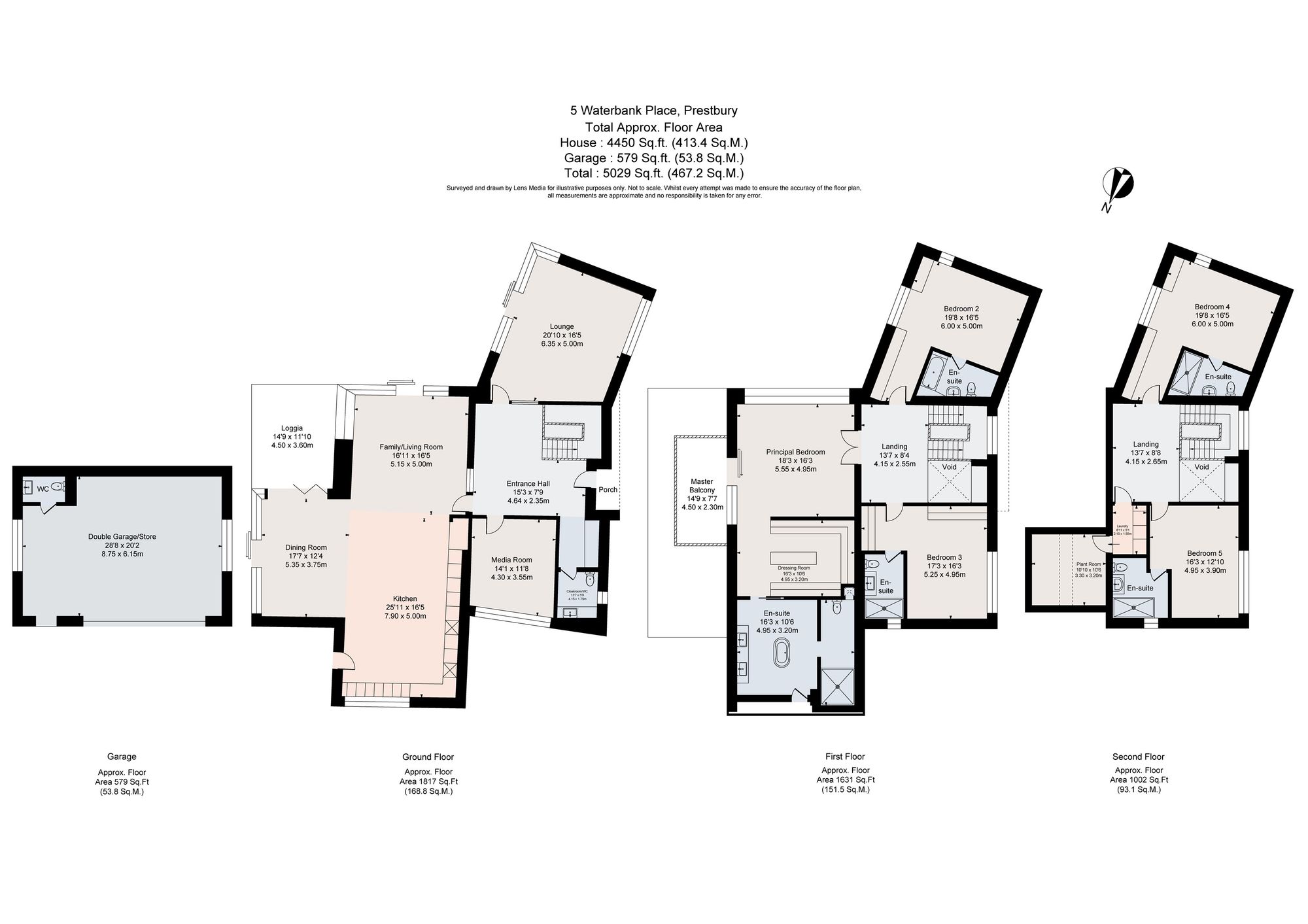 5 Waterbank Place, Macclesfield floorplan