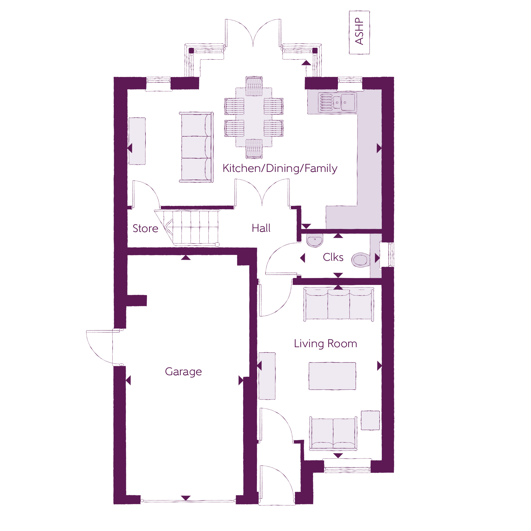 193, Lanchester Road, Sniperley Farm floorplan