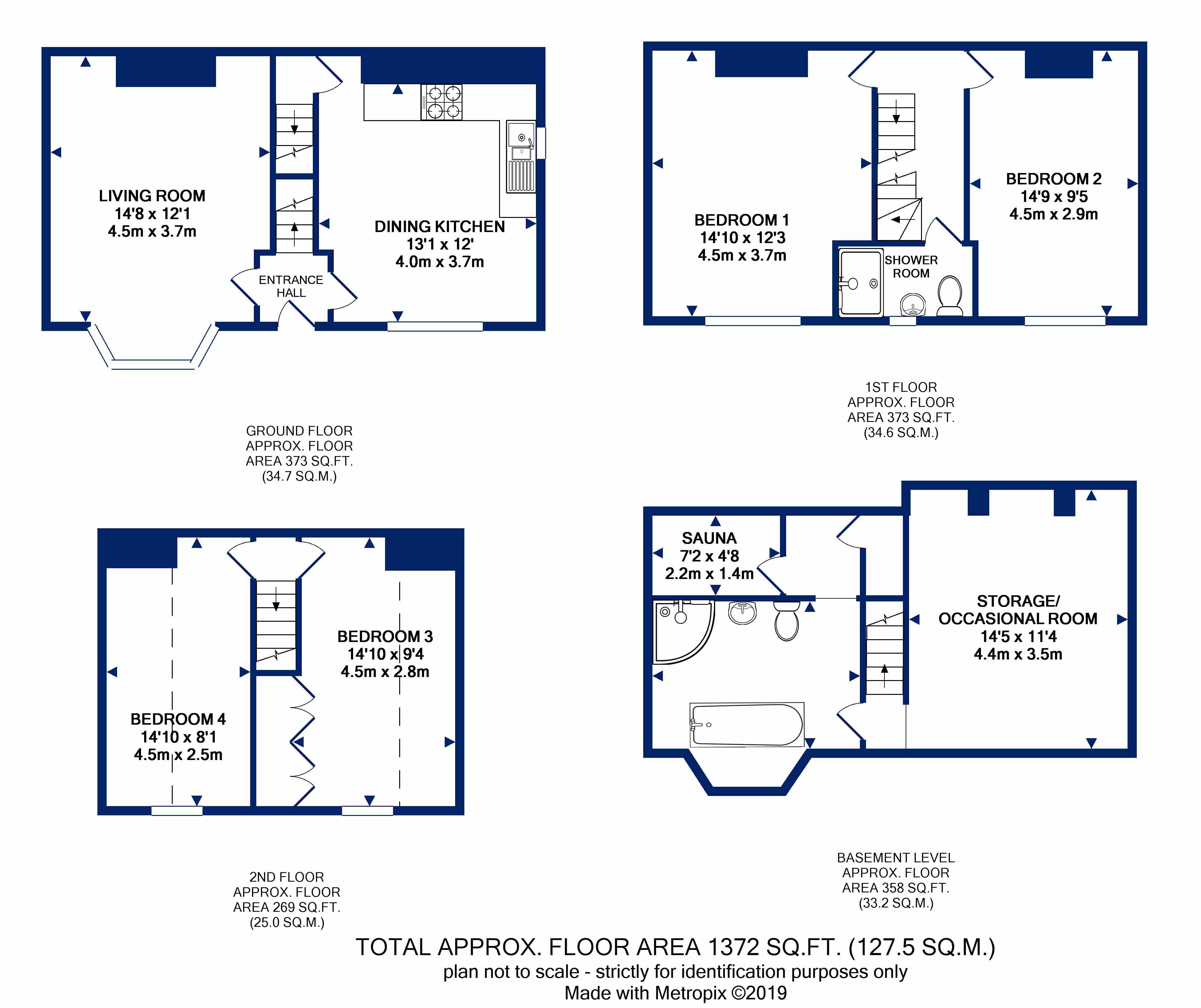 4 Bedrooms Terraced house for sale in Westover Road, Leeds, West Yorkshire LS13