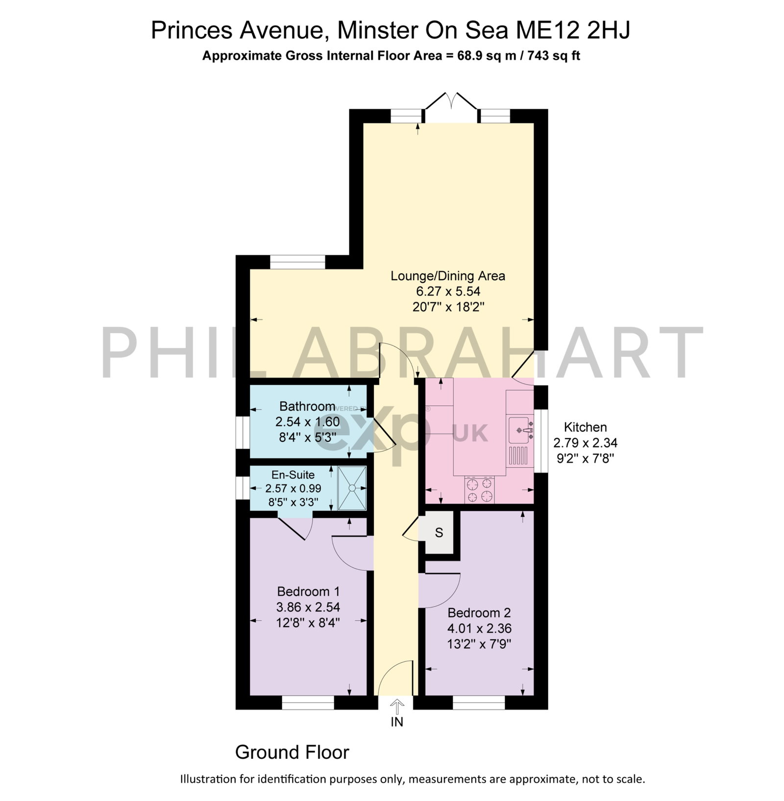32a, Princes Avenue, Sheerness floorplan