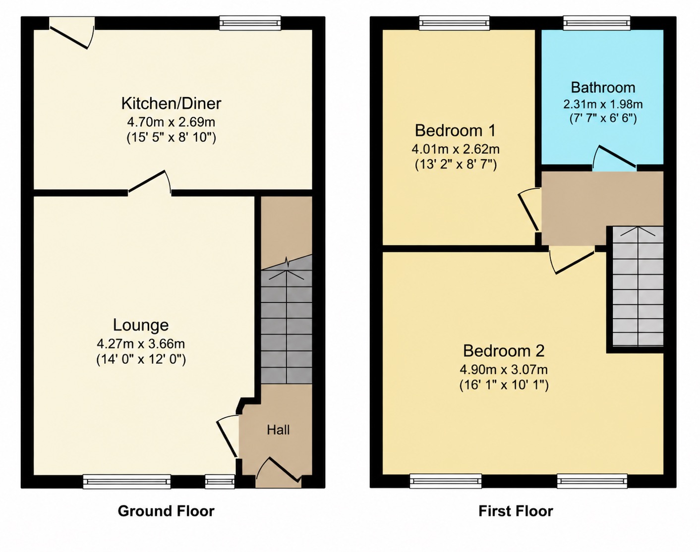 20, Cross Hey, Liverpool floorplan