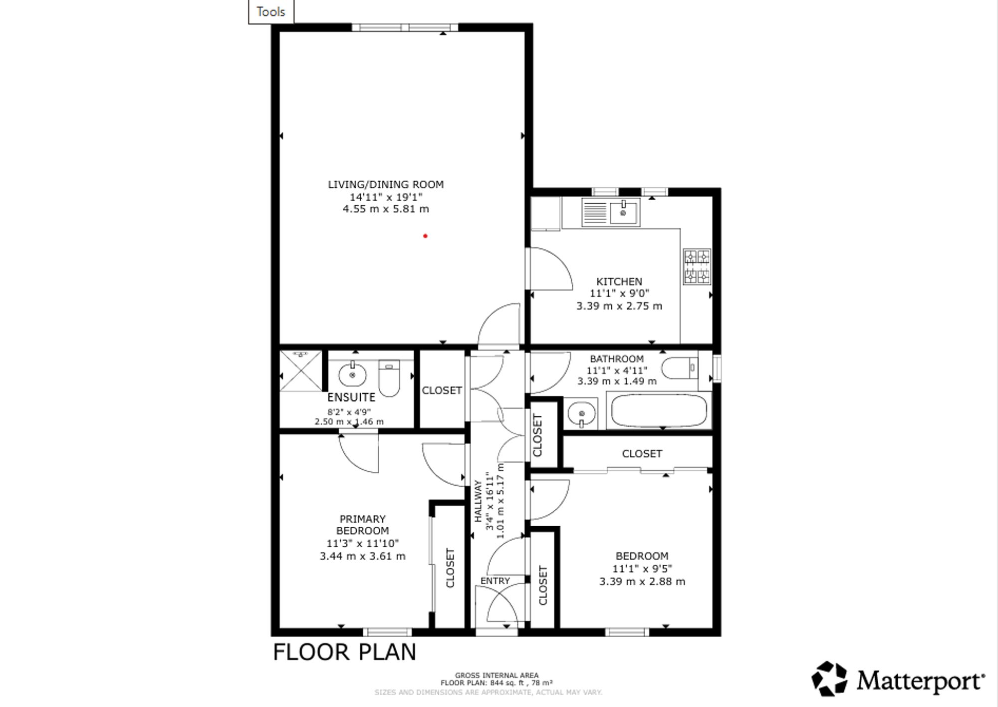 19 Bridgend, Dunblane floorplan