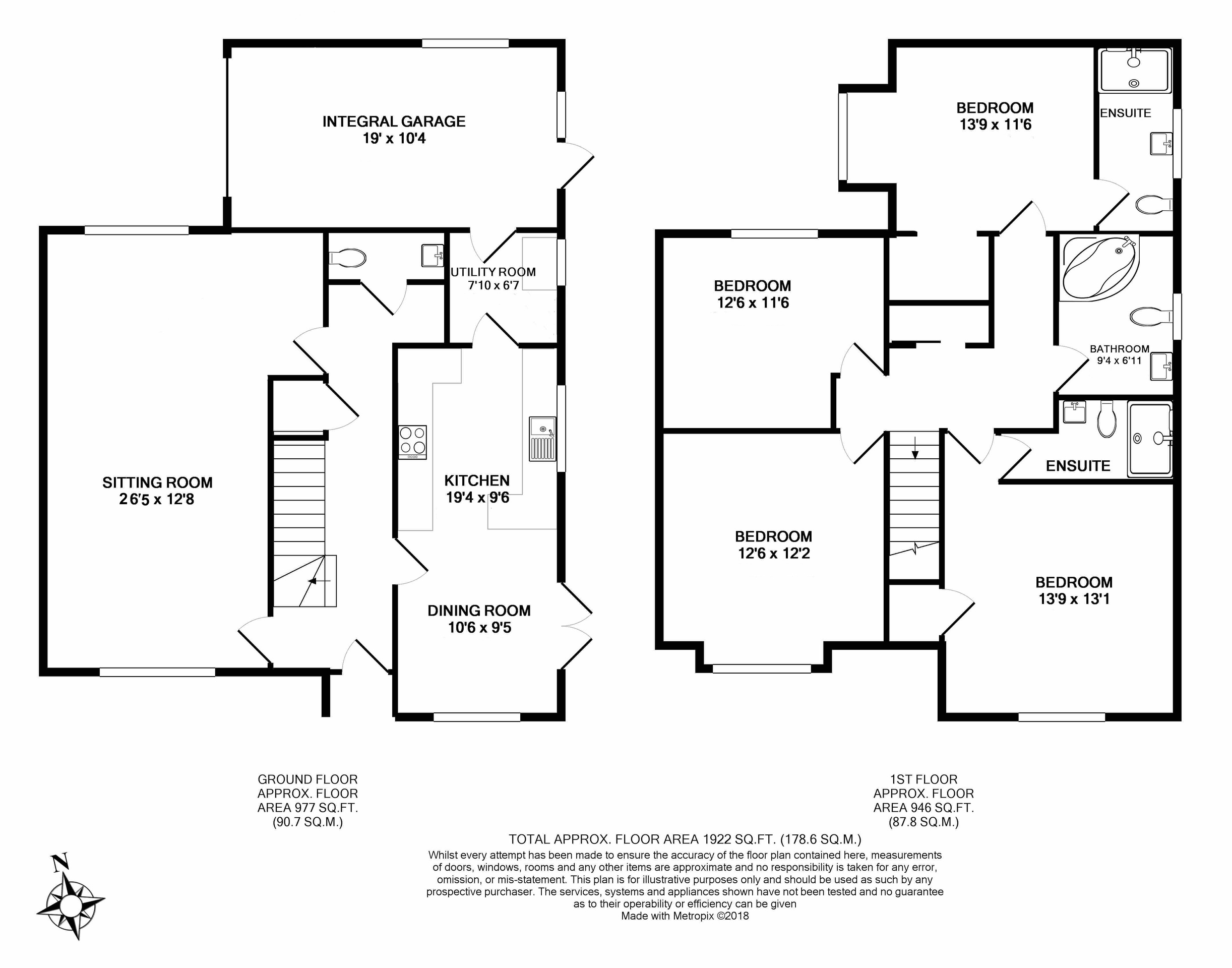 Solitude House, Camborne floorplan