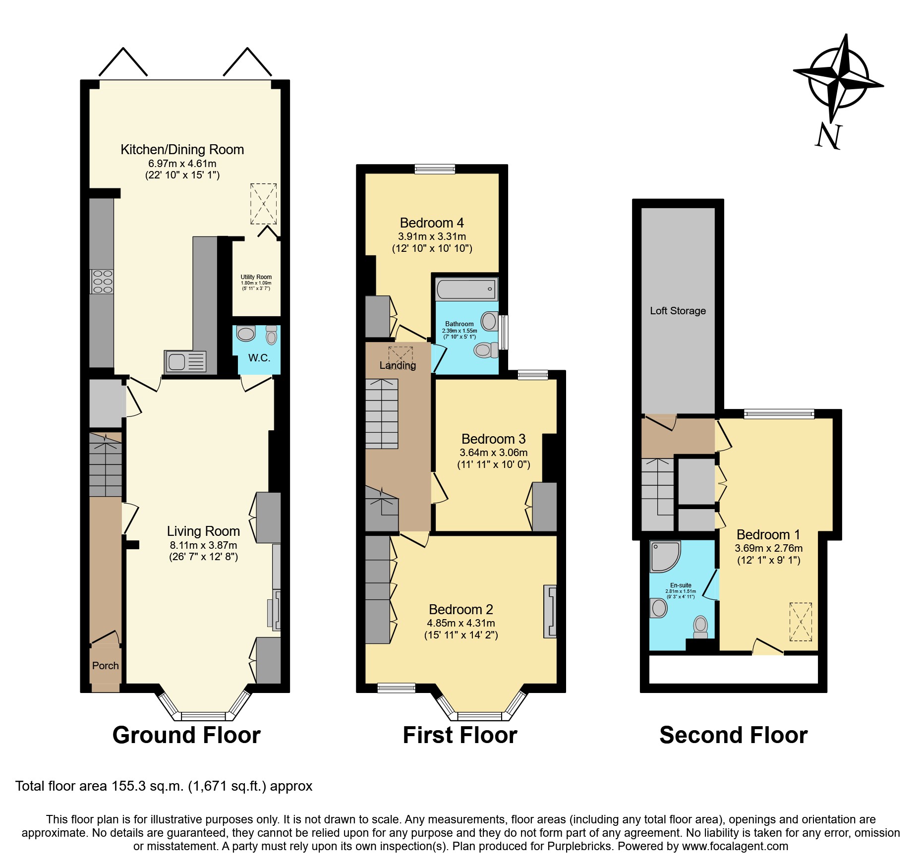 Gordon Avenue, Twickenham TW1, 4 bedroom terraced house for sale